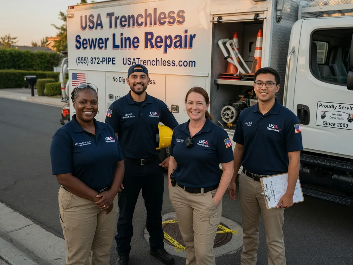 Sewer Line Repair company in Preemption, IL